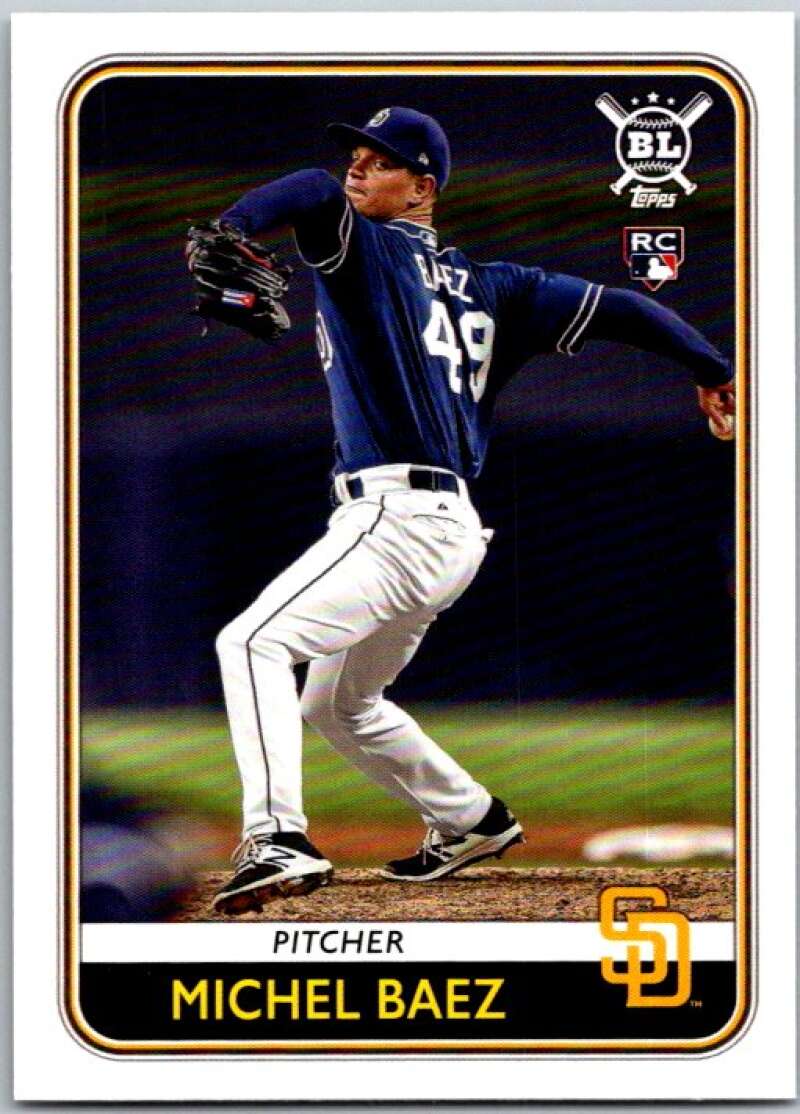 2020 Topps Big League #151 Michel Baez RC Rookie San Diego Padres V45286
