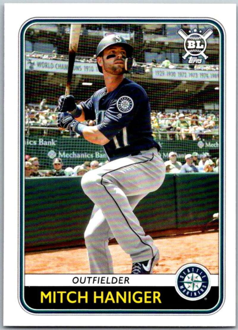 2020 Topps Big League #163 Mitch Haniger Seattle Mariners V45287