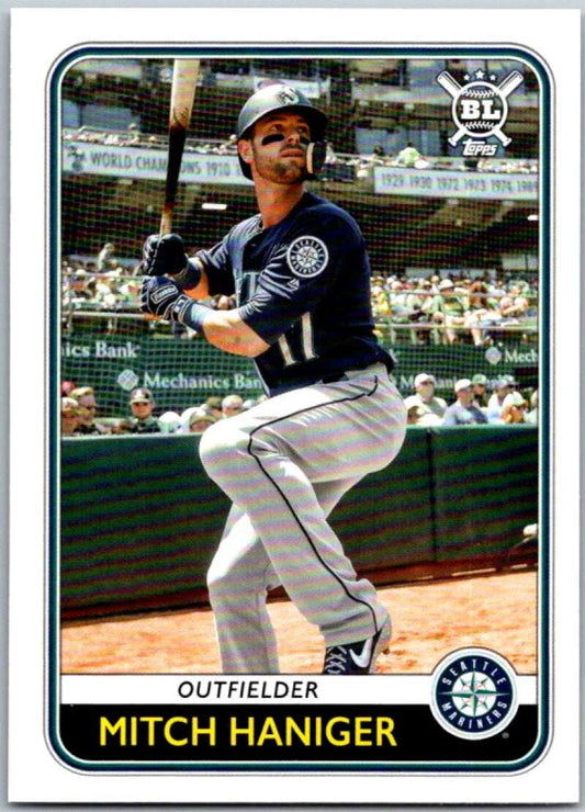 2020 Topps Big League #163 Mitch Haniger  Seattle Mariners  V45287
