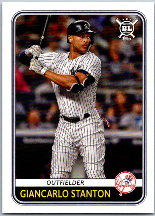 2020 Topps Big League #166 Giancarlo Stanton  New York Yankees  V45289