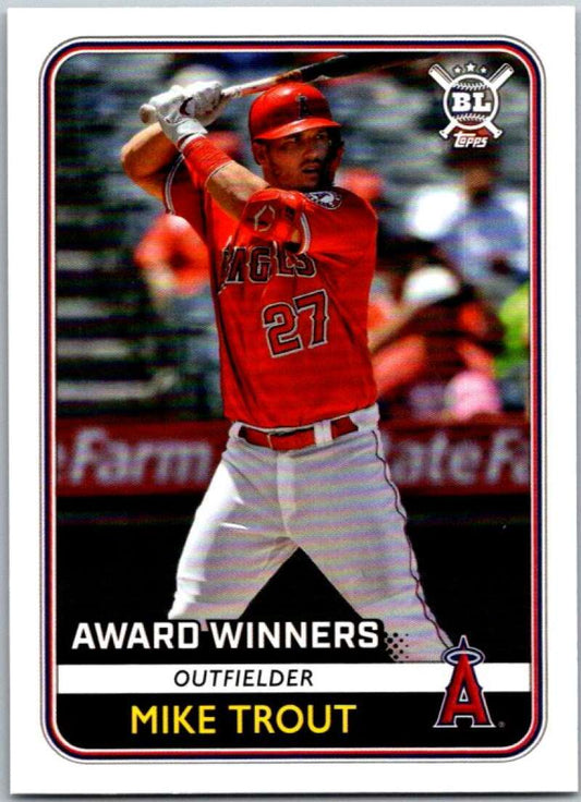 2020 Topps Big League #285 Mike Trout  Los Angeles Angels  V45308