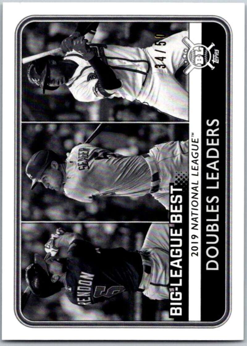2020 Topps Big League Black and White #242 Anthony Rendon 34/50 V45310