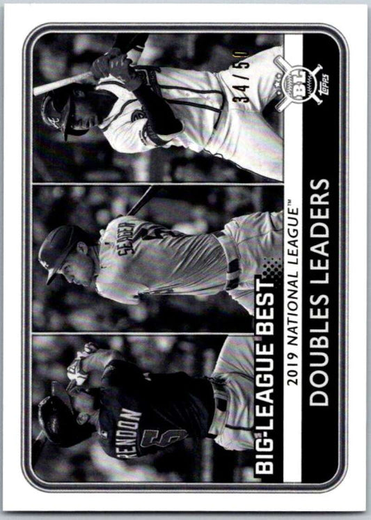 2020 Topps Big League Black and White #242 Anthony Rendon 34/50  V45310