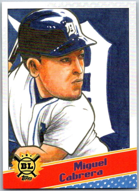 2020 Topps Big League Star Caricature Reproductions Miguel Cabrera  V45311
