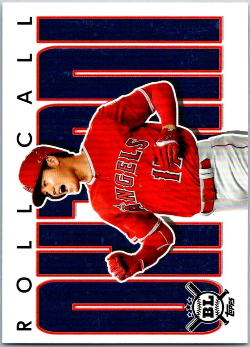 2020 Topps Big League Roll Call #RC-25 Shohei Ohtani Angels V45313