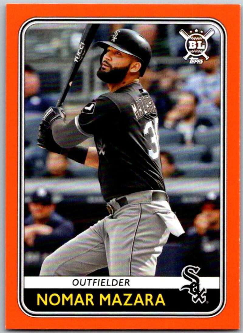 2020 Topps Big League Orange #40 Nomar Mazara Chicago White Sox V45316