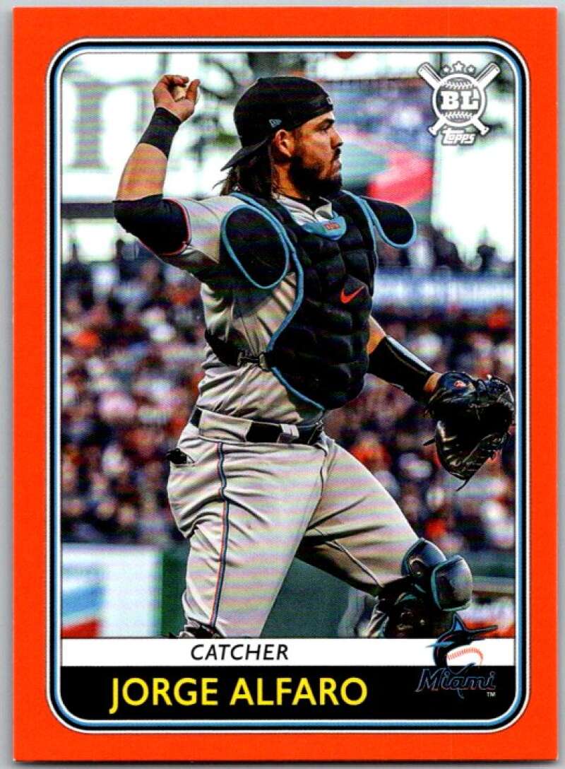 2020 Topps Big League Orange #118 Jorge Alfaro Miami Marlins V45318