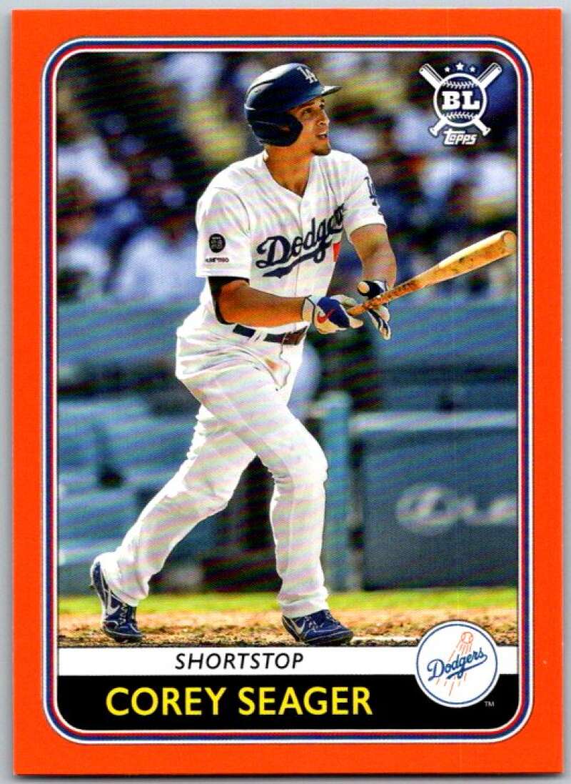 2020 Topps Big League Orange #198 Corey Seager Los Angeles Dodgers V45319