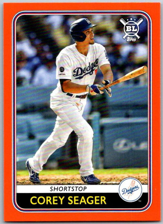 2020 Topps Big League Orange #198 Corey Seager  Los Angeles Dodgers  V45319