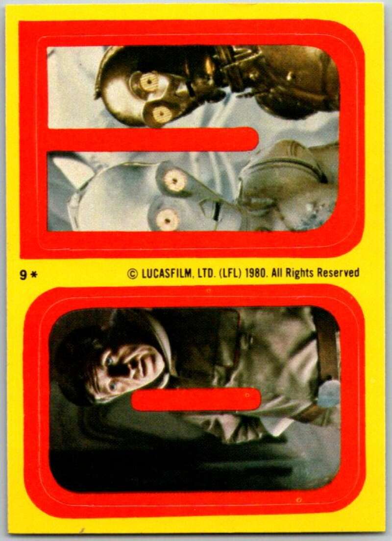 1980 Topps The Empire Strikes Back Stickers #9 O U V45364