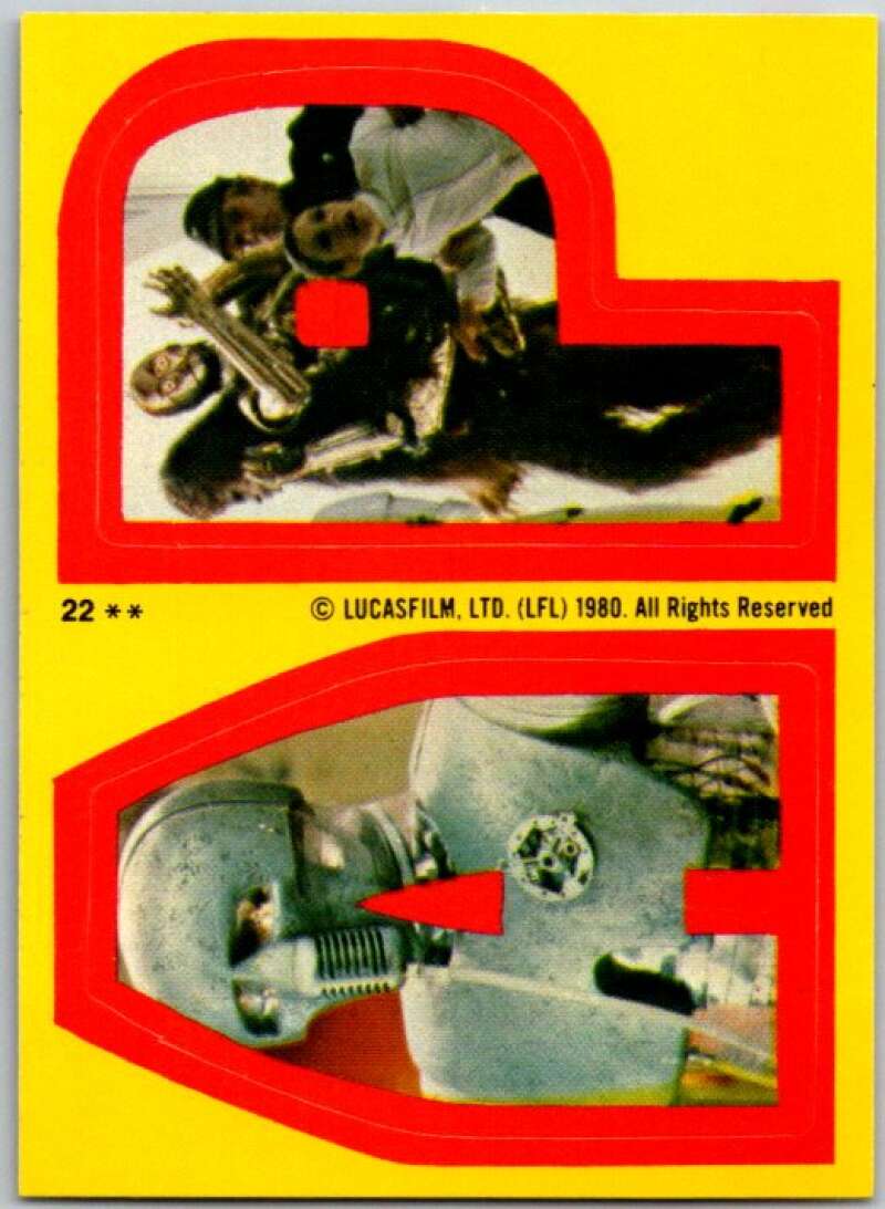 1980 Topps The Empire Strikes Back Stickers #22 A P V45370