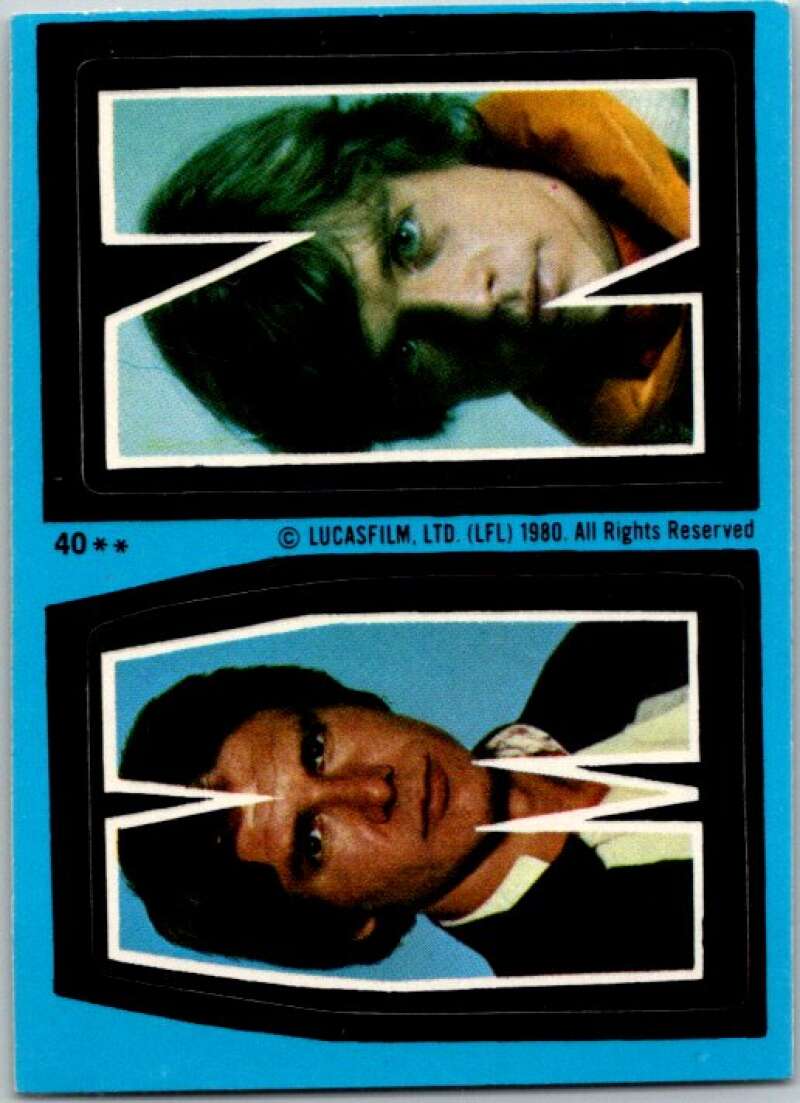 1980 Topps The Empire Strikes Back Stickers #40 M N V45381
