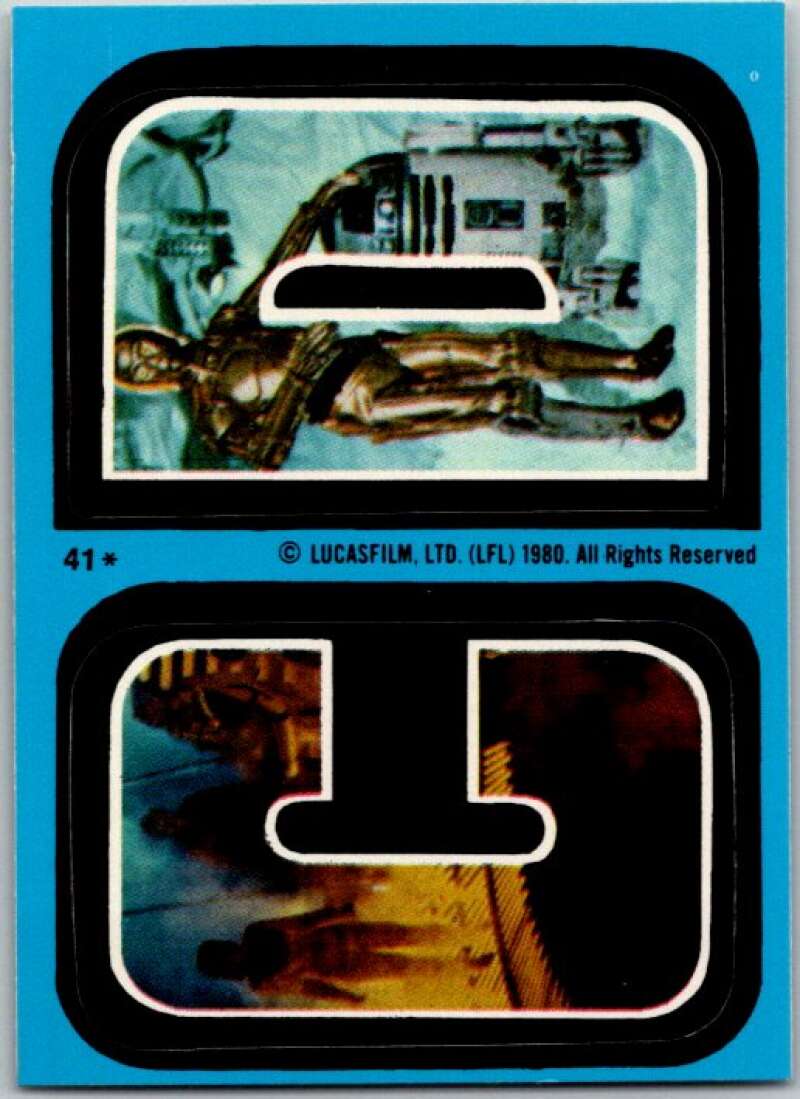 1980 Topps The Empire Strikes Back Stickers #41 C D V45383