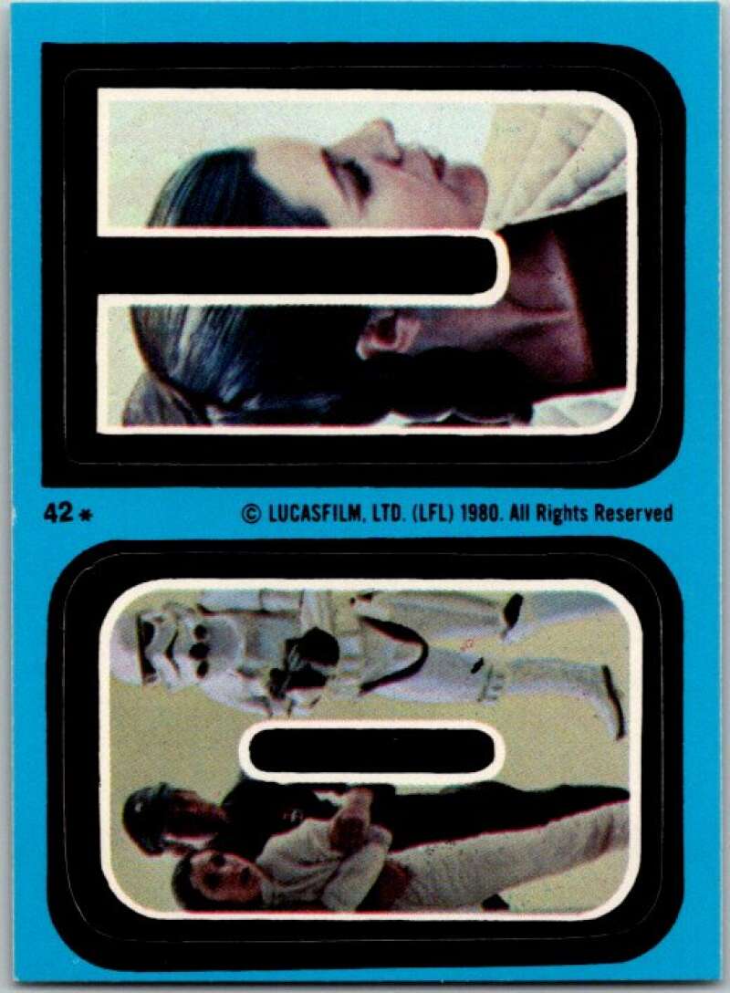 1980 Topps The Empire Strikes Back Stickers #42 O U V45384