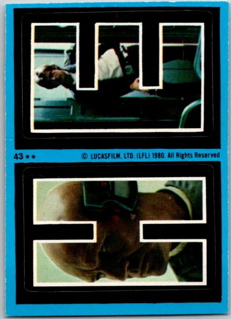 1980 Topps The Empire Strikes Back Stickers #43 H E V45385