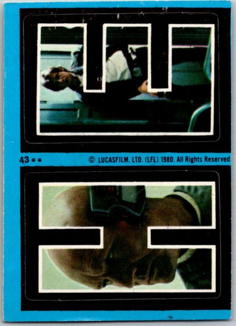 1980 Topps The Empire Strikes Back Stickers #43 H E V45386