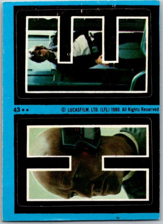 1980 Topps The Empire Strikes Back Stickers #43 H E   V45386