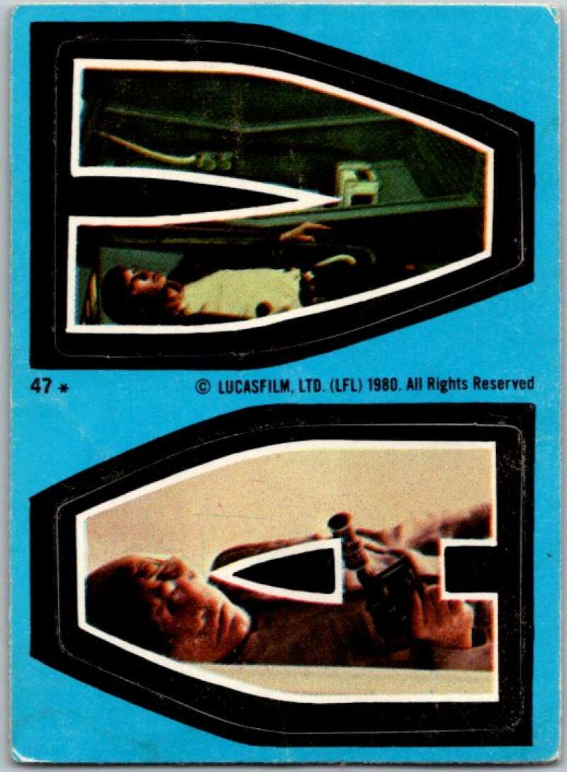 1980 Topps The Empire Strikes Back Stickers #47 A V V45391