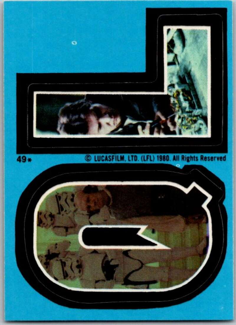 1980 Topps The Empire Strikes Back Stickers #49 Q L V45393