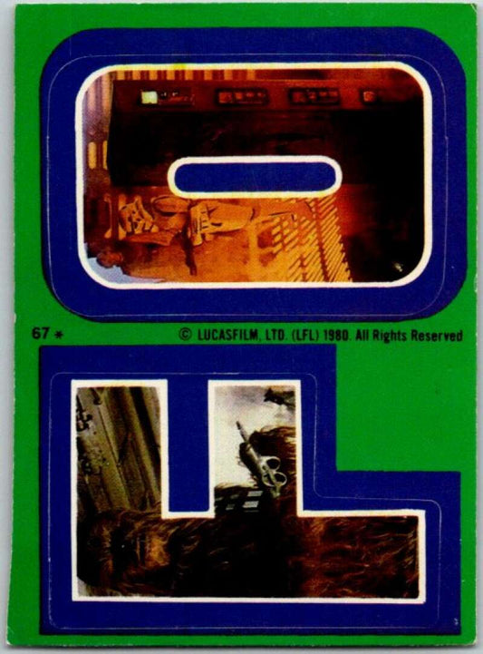 1980 Topps The Empire Strikes Back Stickers #67 F O   V45412
