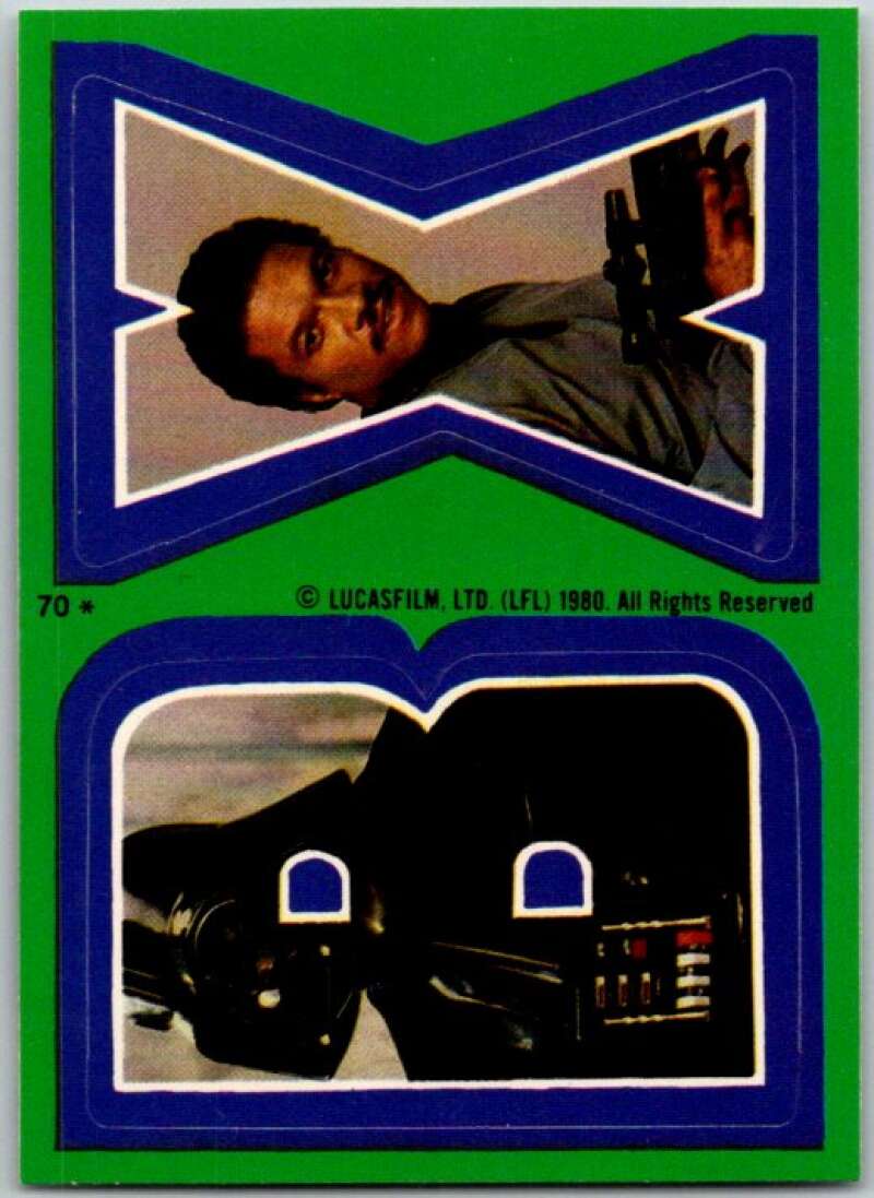 1980 Topps The Empire Strikes Back Stickers #70 B X V45418