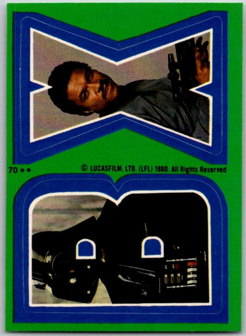 1980 Topps The Empire Strikes Back Stickers #70 B X V45419