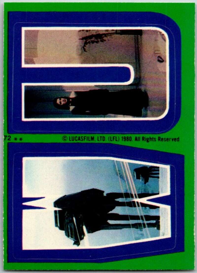 1980 Topps The Empire Strikes Back Stickers #72 W U V45422