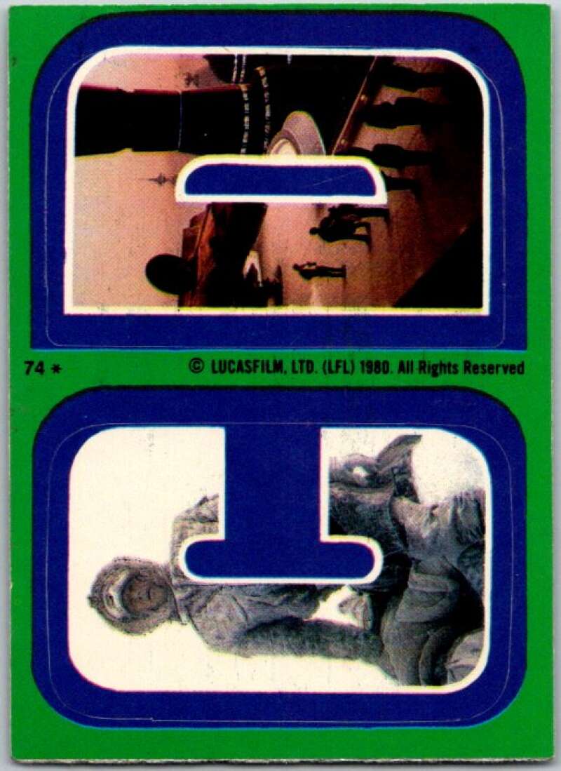 1980 Topps The Empire Strikes Back Stickers #74 C D V45428