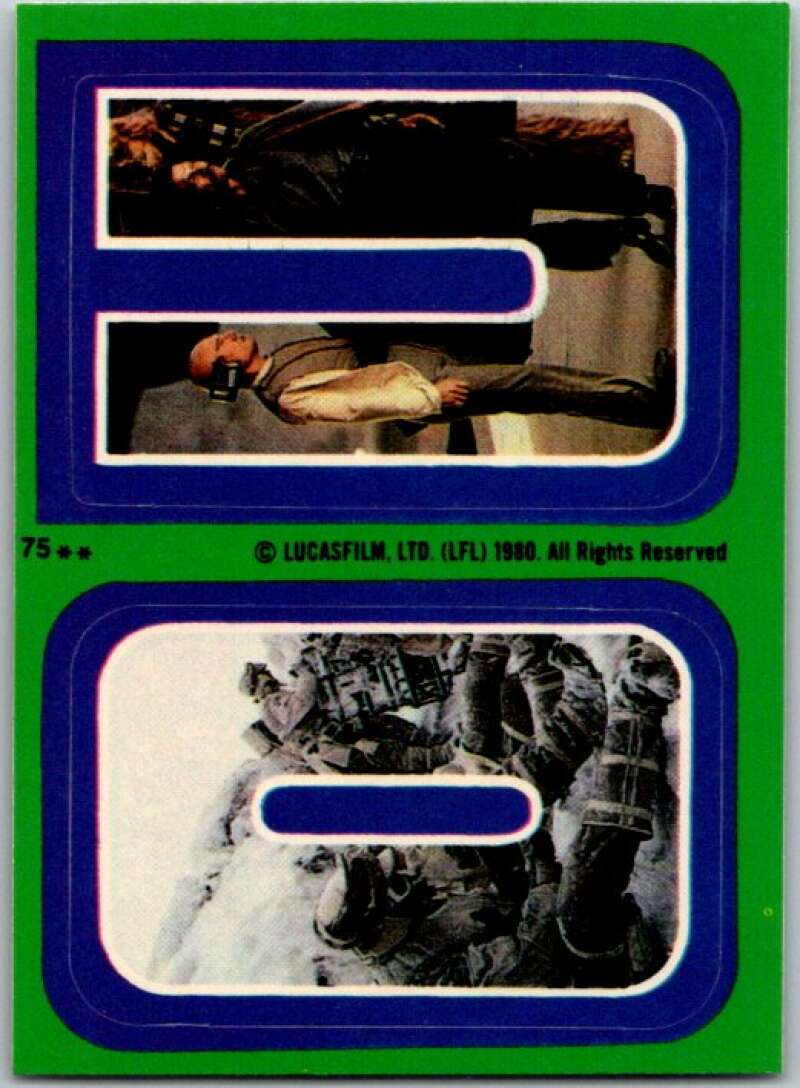 1980 Topps The Empire Strikes Back Stickers #75 O U V45430