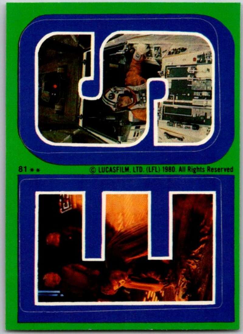1980 Topps The Empire Strikes Back Stickers #81 E S V45439