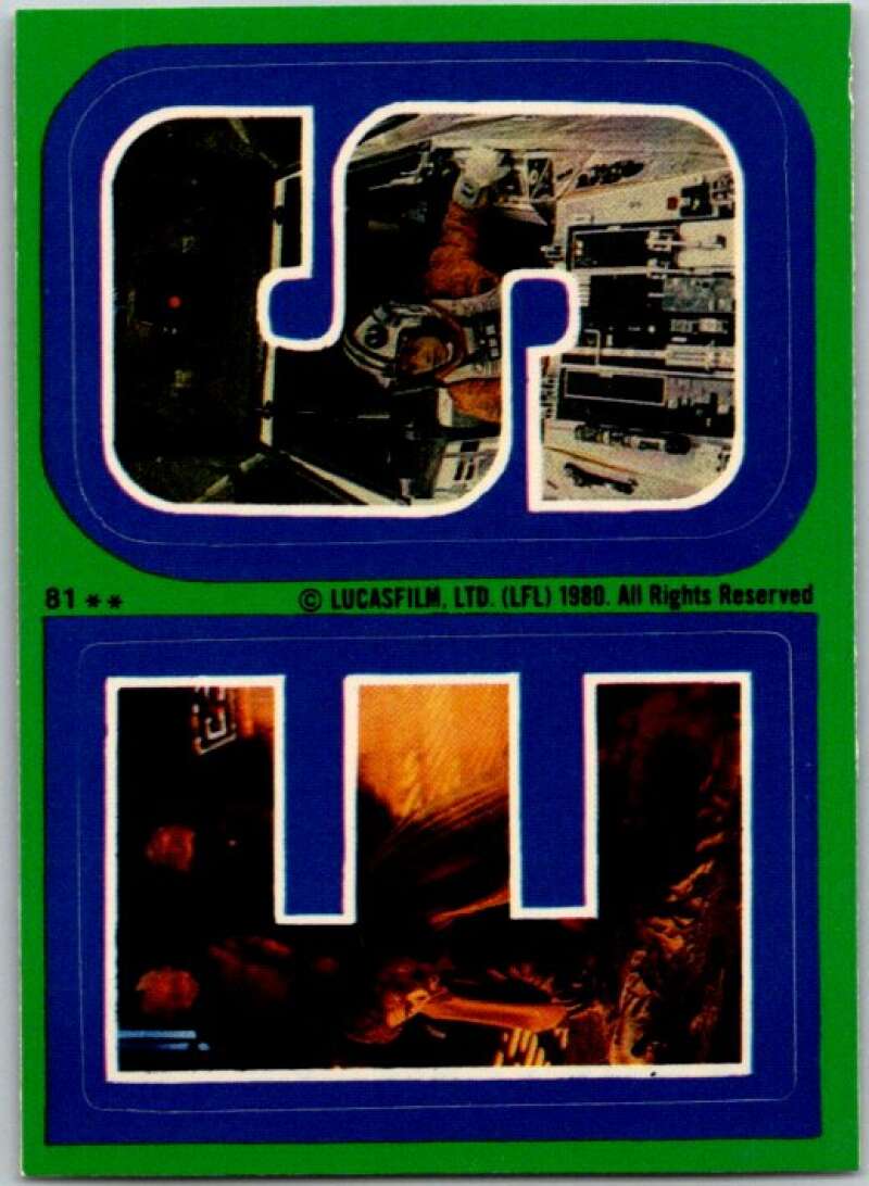1980 Topps The Empire Strikes Back Stickers #81 E S V45440