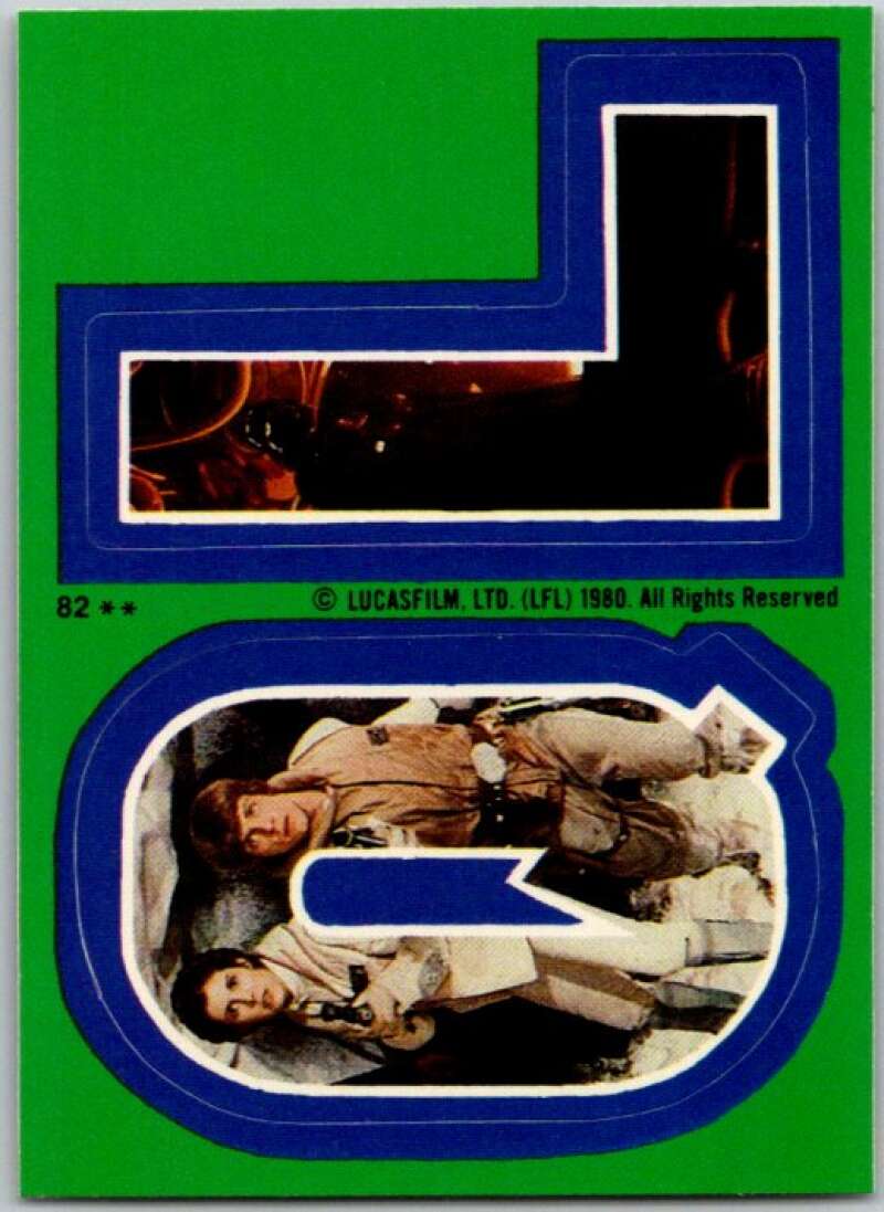 1980 Topps The Empire Strikes Back Stickers #82 Q L V45441