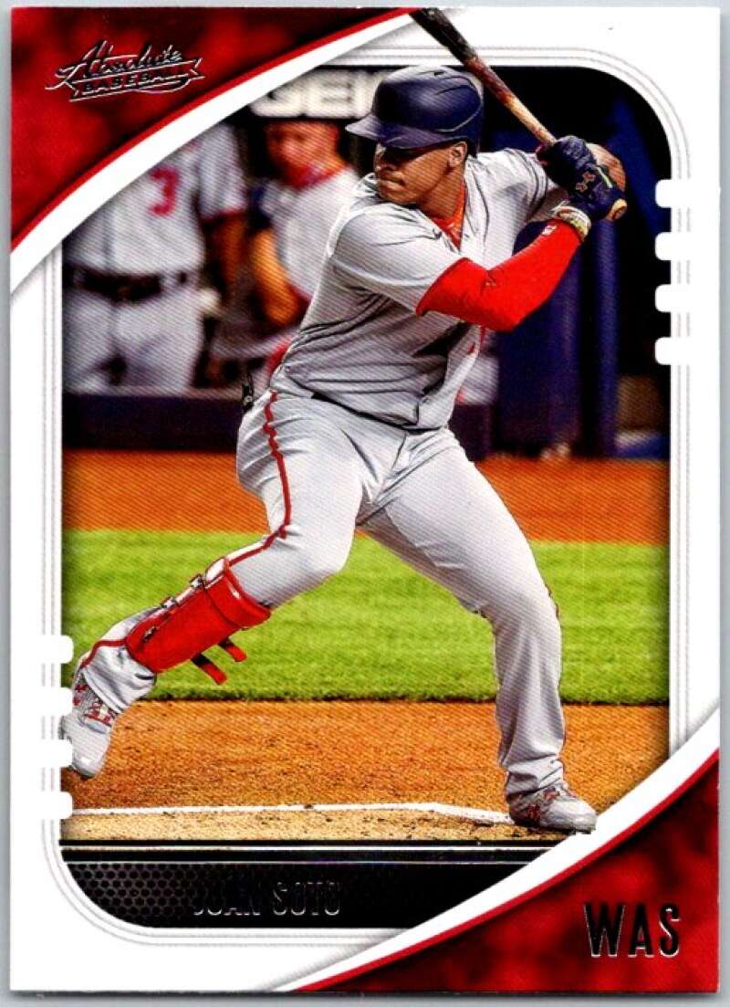 2021 Panini Absolute #1 Juan Soto Washington Nationals V45321