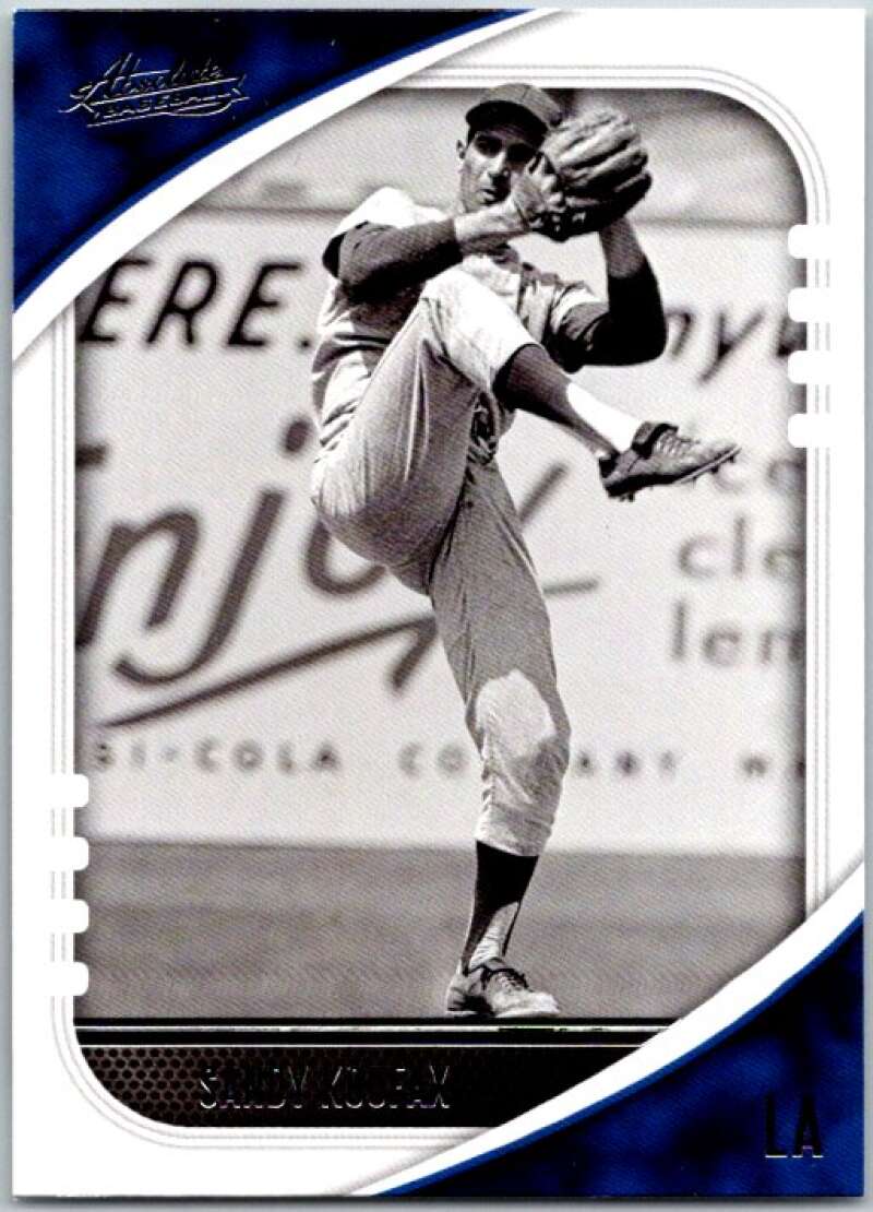 2021 Panini Absolute #44 Sandy Koufax Los Angeles Dodgers V45330