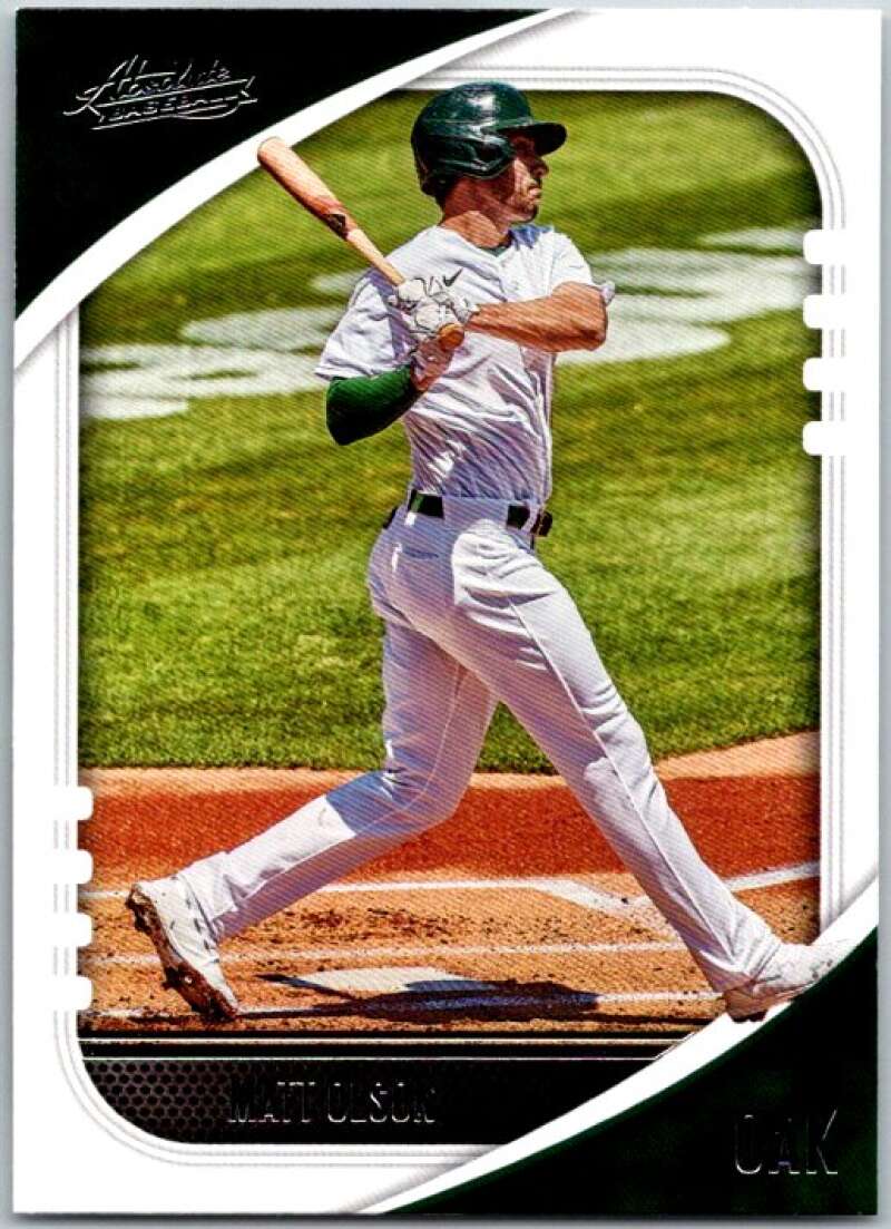 2021 Panini Absolute #60 Matt Olson Oakland A's V45333
