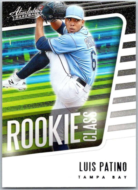 2021 Panini Absolute Rookie Class #3 Luis Patino  Tampa Bay Rays  V45345