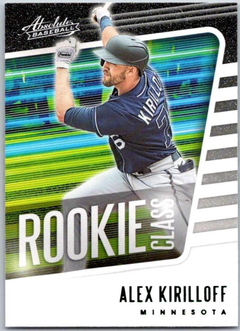 2021 Panini Absolute Rookie Class Green #14 Alex Kirilloff Twins V45347