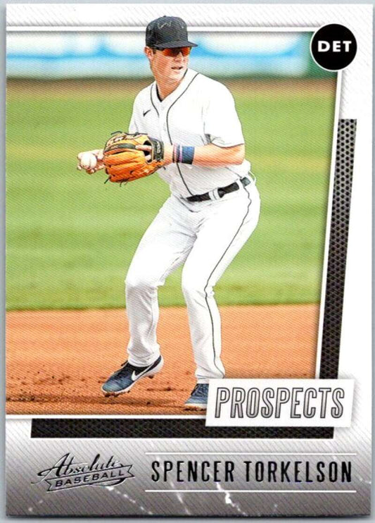 2021 Panini Absolute Prospects #8 Spencer Torkelson  Detroit Tigers  V45349