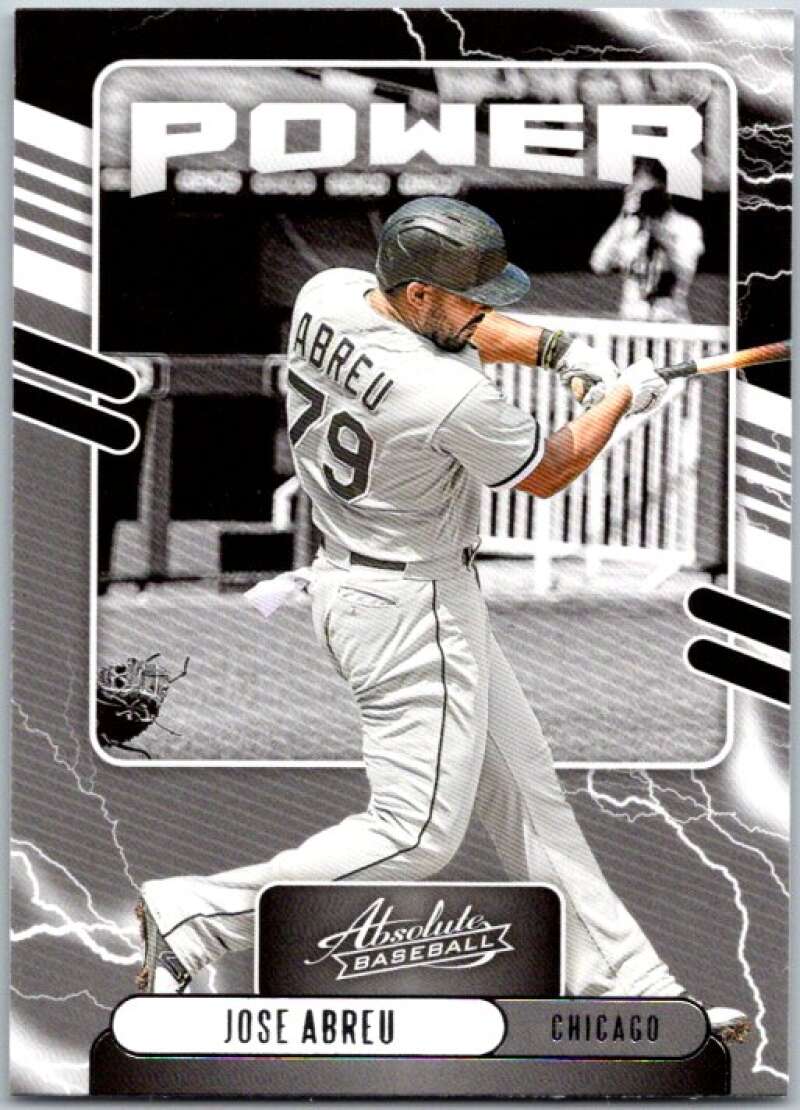 2021 Panini Absolute Power #6 Jose Abreu Chicago White Sox V45354