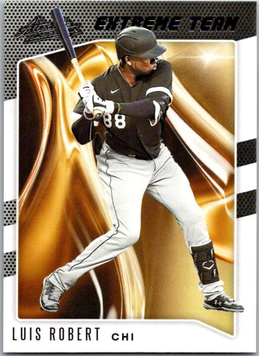 2021 Panini Absolute Extreme Team #3 Luis Robert  Chicago White Sox  V45358