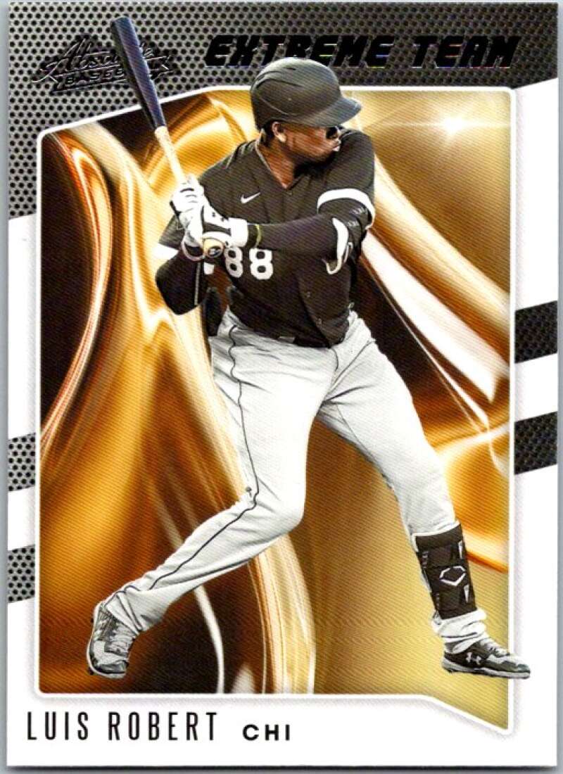 2021 Panini Absolute Extreme Team #3 Luis Robert Chicago White Sox V45358