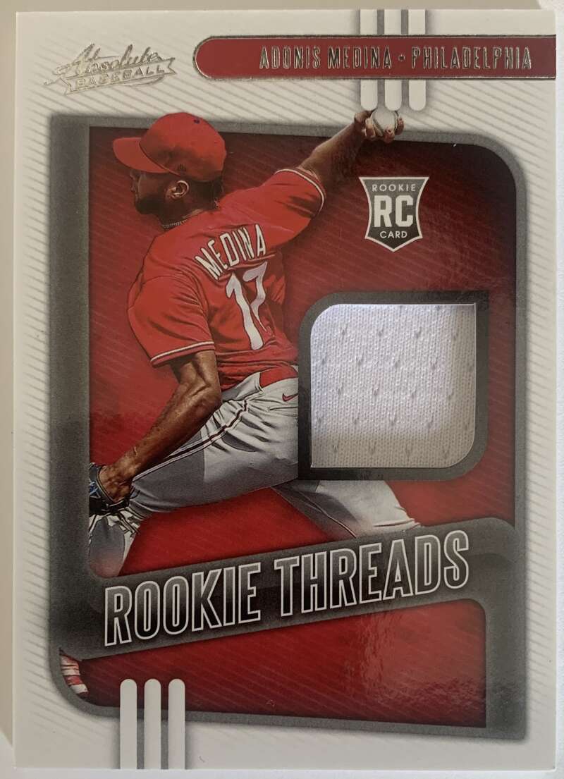 2021 Panini Absolute Rookie Threads Adonis Medina Jersey V45453