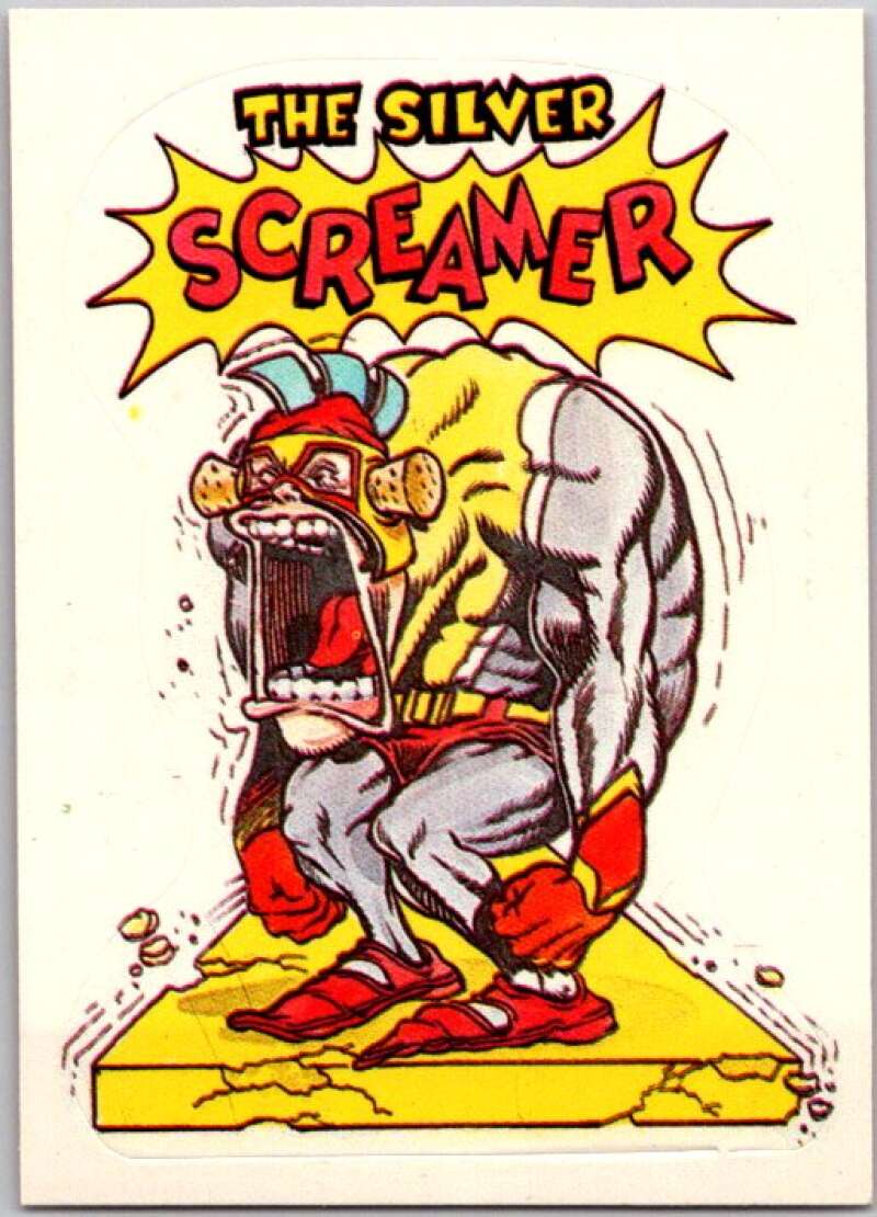 1983 Zero Heroes Stickers #12 The Silver Screamer V45465