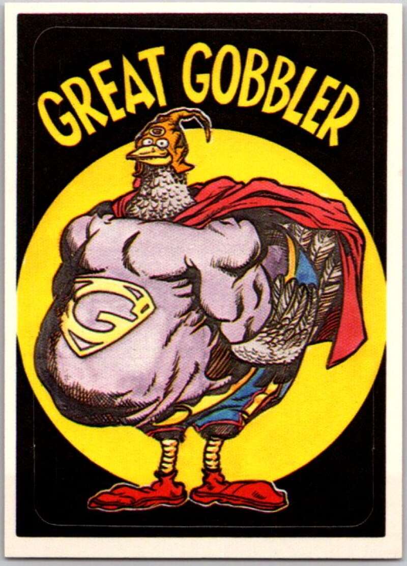 1983 Zero Heroes Stickers #16 Great Gobbler V45469