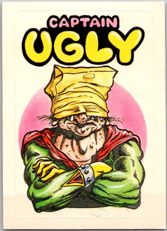 1983 Zero Heroes Stickers #26 Captain Ugly  V45480
