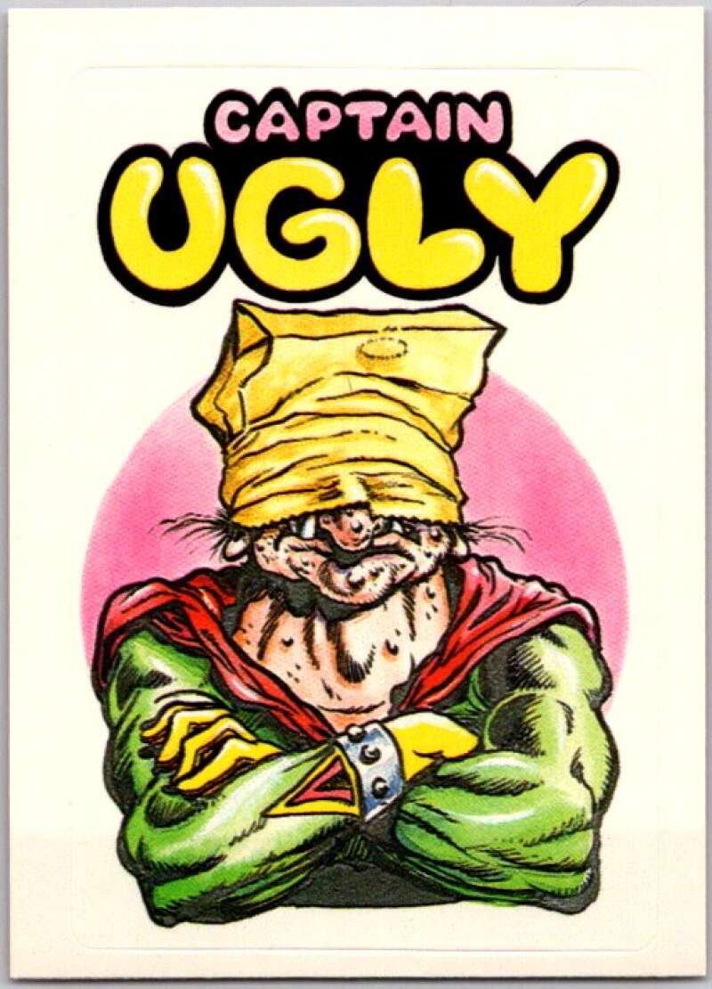 1983 Zero Heroes Stickers #26 Captain Ugly V45481