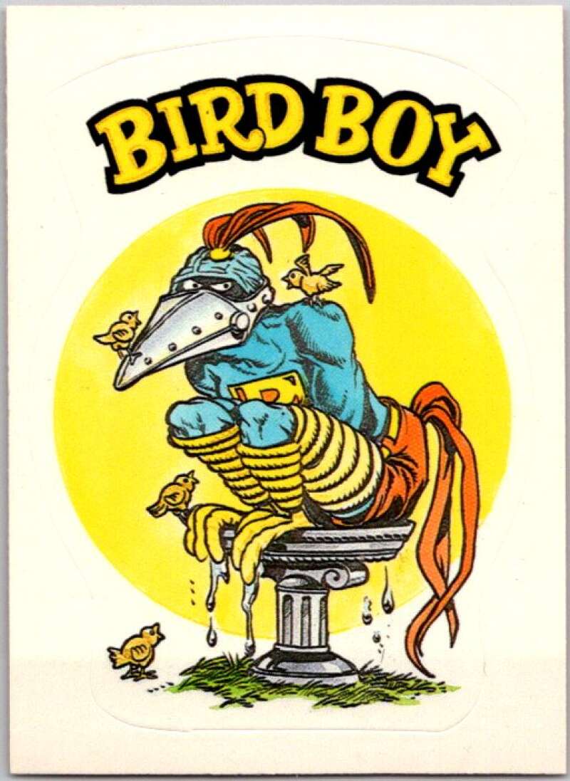 1983 Zero Heroes Stickers #64 Bird Boy V45522