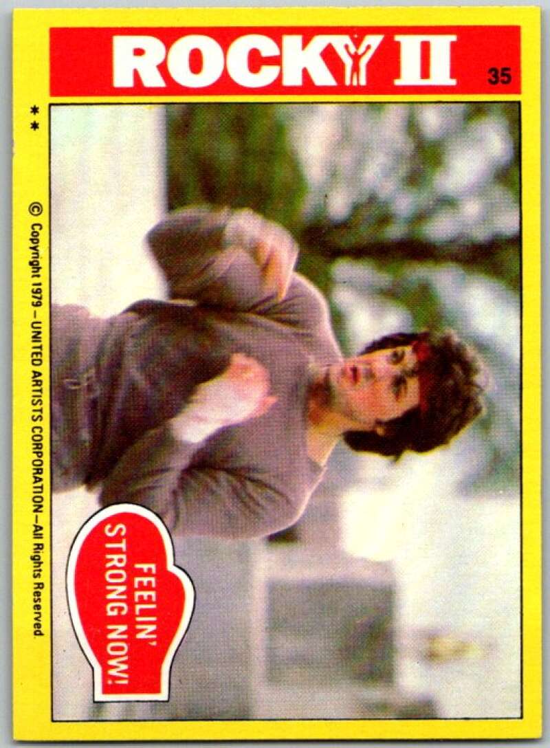 1979 Rocky II #35 Feelin' Strong Now V45536