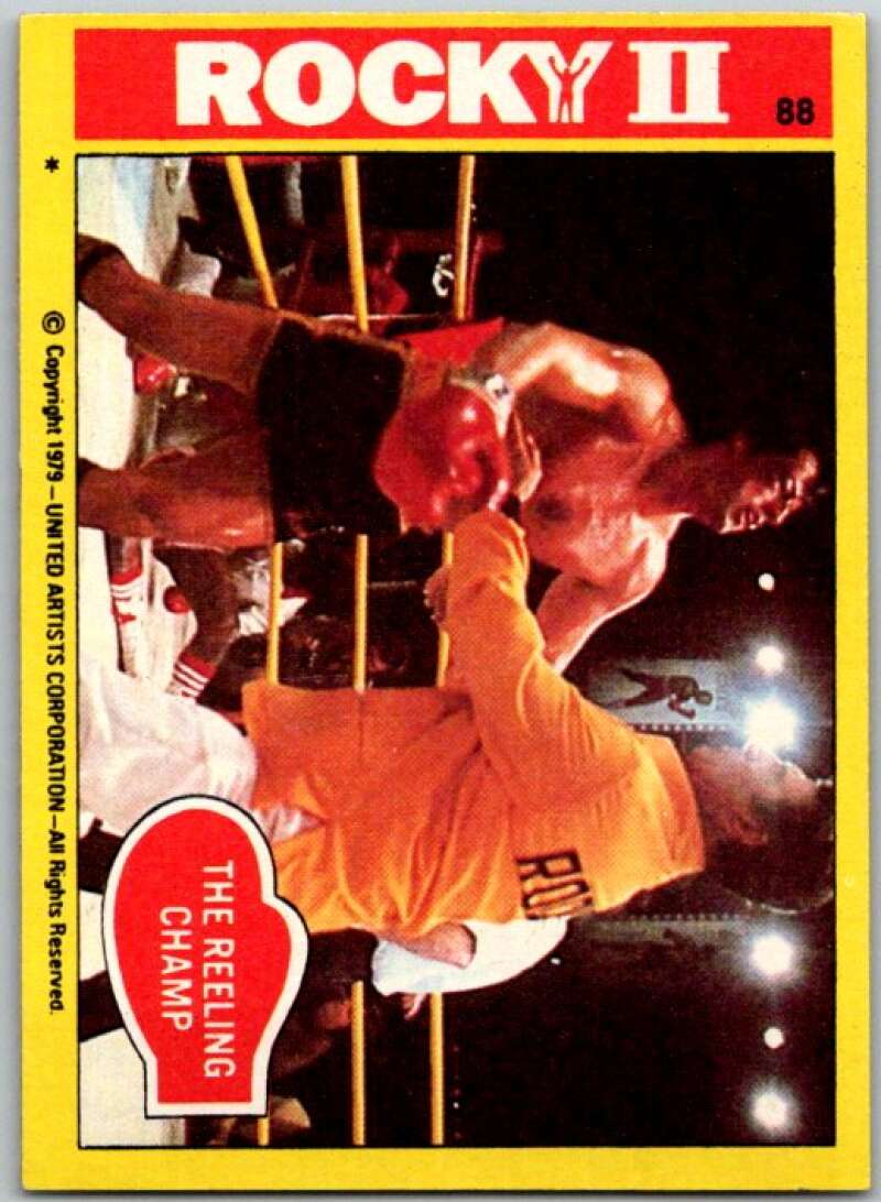 1979 Rocky II #88 The Reeling Champ V45552