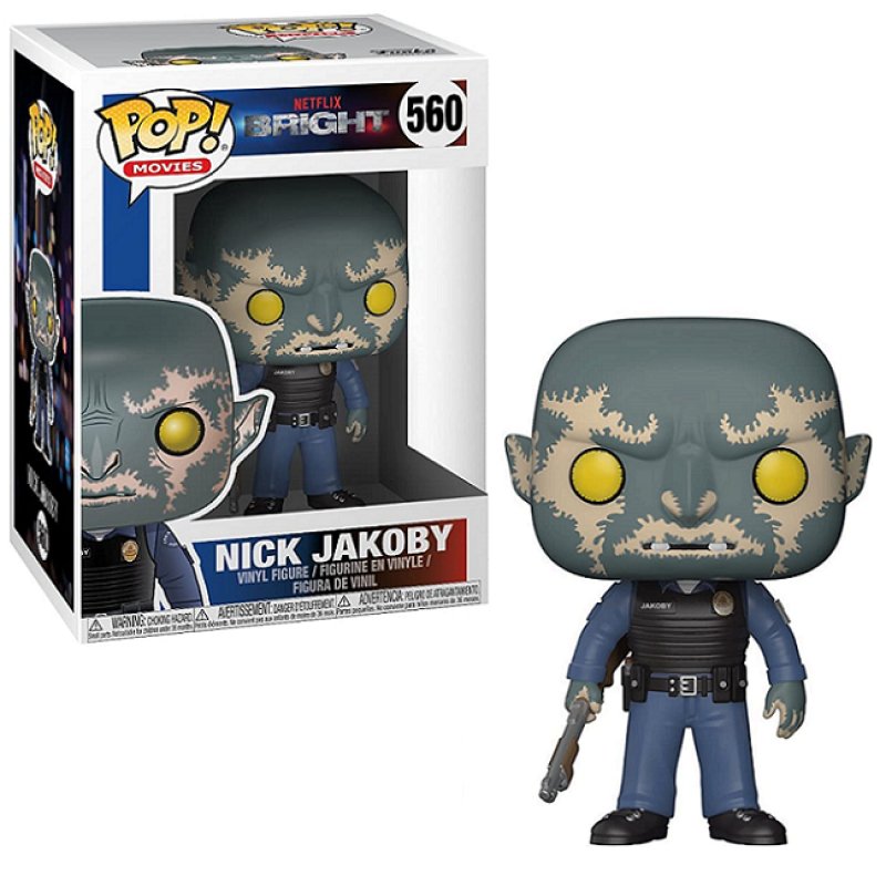 Funko Pop - 560 Movies Netflix Bright - Nick Jakoby Vinyl Figure Image 1
